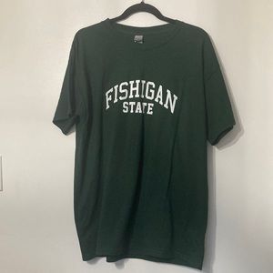Fishigan State (Michigan State) Men’s T-shirt